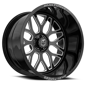 Allora 5 Gloss Black & Milled