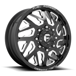 FF51D - Front 22x8.25 | Gloss Black Milled