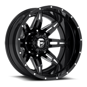 D267 LETHAL - Dually Rear Black & Milled Center and Gloss Black Outer
