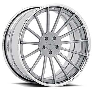 GFG Forged Modular Wheels FM209 5 Machined Face with Chrome Lip