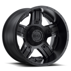 740 Manifold 6 Satin Black with Customizable Satin Black Inserts