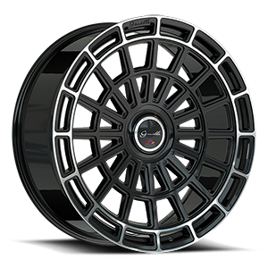 Tourbillion 5 Gloss Black w/ Machined Face & Lip