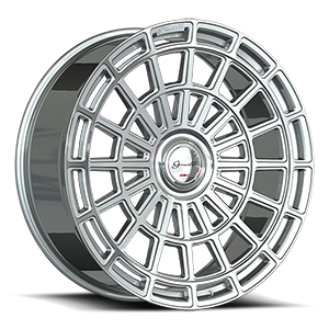Tourbillion 5 Gloss Silver w/ Machined Face