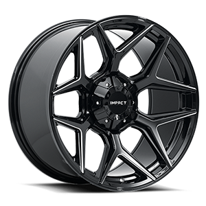 Gloss Black Milled