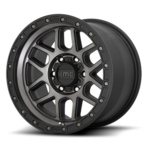 KMC Wheels KM544 Mesa 6 Satin Black Machined w/ Gray Tint