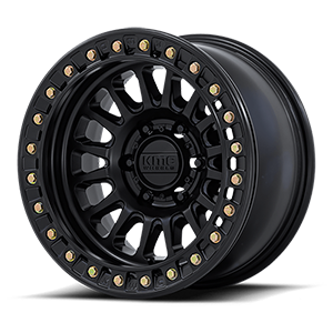 KM239 Impact Beadlock 6 Matte Black