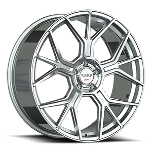 Belize 5 Gloss Silver w/ Machined Face