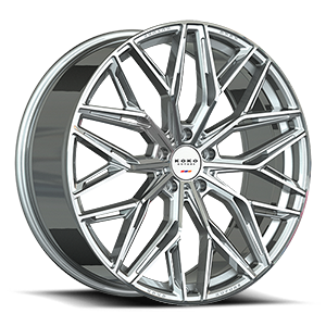 Como 5 Gloss Silver w/ Machined Face