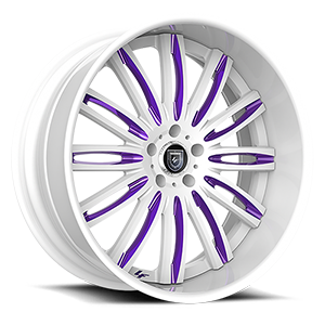 LF-758 5 White and Purple