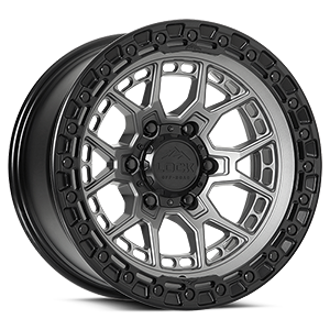 Commando 6 Matte Grey W Matte Black Ring