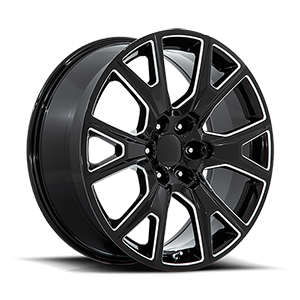 PR199 6 Gloss Black Milled