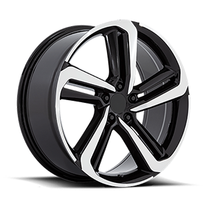 PR216 5 Gloss Black Machined
