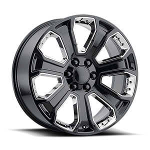 PR113 6 Gloss Black w/ Chrome Accents