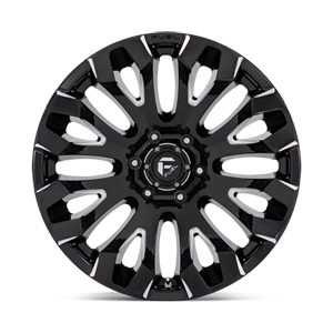 Fuel 1-Piece Wheels Quake - D828