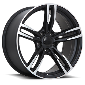 Satin Black with Machined Face