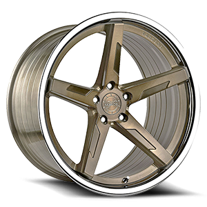 RFS 1.7 5 Dual Bronze Center Chrome Lip