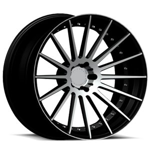 RSL-16 X Concave 5 Black Machined