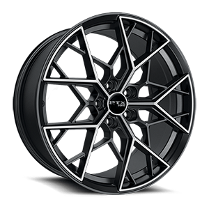 Gloss Black Machined