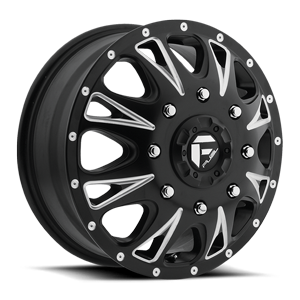 Fuel Dually Wheels Throttle Dually Front - D513
