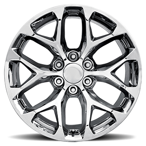 26 x 10. inches /6 x 5 inches, 18 mm Offset Topline Replicas V1182 Snowflake Gloss Black Wheel 
