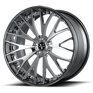 VCM Concave 5 Brushed & Hi-Polish / Chrome Lip