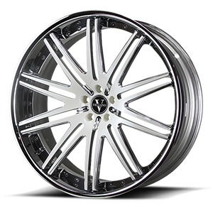 VCP Concave 5 White & Hi-Polished / Chrome Lip