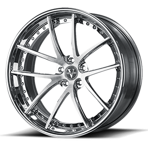 VCU Concave Step Lip 5 Brushed & Hi-Polish / Chrome Lip