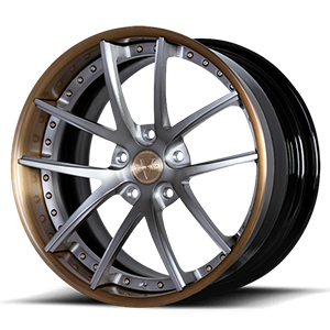 VCU Concave 5 Matte Brushed / Matte Antique Bronze Lip