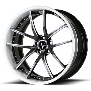 VCU Concave 5 Carbon & White / Painted Lip