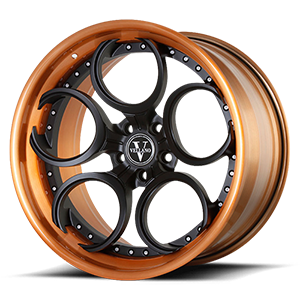 VFC Concave Step Lip 5 Matte Black / Rose Gold Lip
