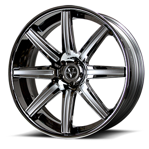 VJB Concave 6 Polished with Chrome Lip
