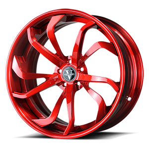 VCY Concave 5 Candy Red Clear