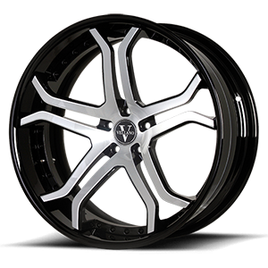 VCZ Concave 5 Brushed & Hi-Polish / Gloss Black Lip