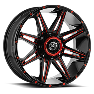 XF-220 5 Gloss Black Red Milled