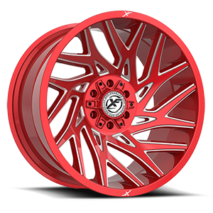 XF-229 6 Anodized Red Milled