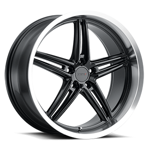 TSW VALE Black Wheel with Painted Finish 19 x 8.5 inches /5 x 114 mm, 20 mm Offset 