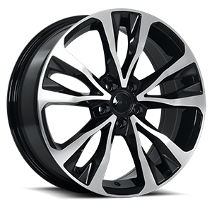 Replica 126 5 Gloss Black Machined Face