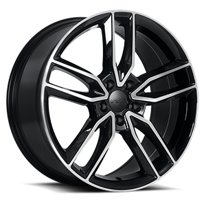 Replica 177 5 Gloss Black Machined Face