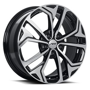 Replica 186 5 Gloss Black Machined Face