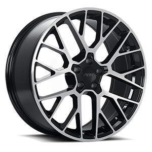 Replica 98 5 Gloss Black Machined Face