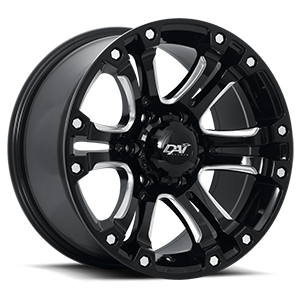 Crusher 6 Gloss Black Milled