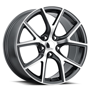 Style 75 Grey with Machined Face 5 lug