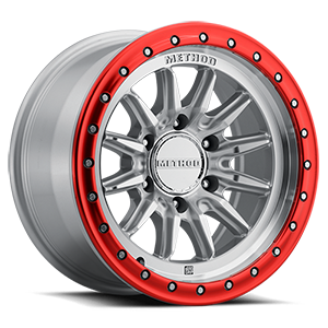 Machined w/ Red Ring