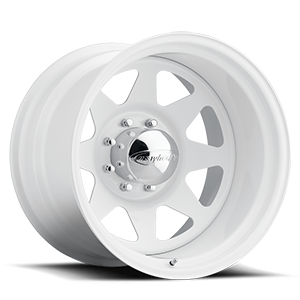 U.S. Wheel 8-Spoke (Series 70) 8-Lug 8 Gloss White