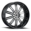No.11 Glossy Black / Machined Face