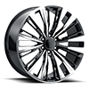 5 LUG RT-29 GLOSSY BLACK / POLISHED FACE