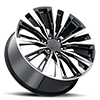 6 LUG RT-29 GLOSSY BLACK / POLISHED FACE