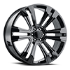 6 LUG RT-4 GLOSSY BLACK