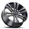 6 LUG RT-4 GLOSSY BLACK