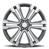 6 LUG RT-4 GREY / MACHINED FACE